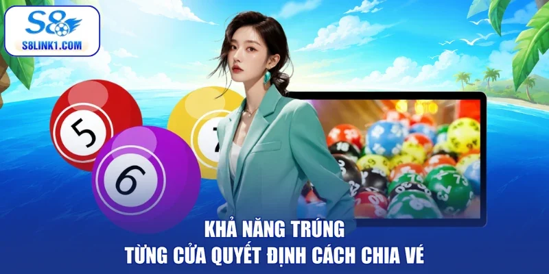 Khả năng trúng từng cửa quyết định cách chia vé