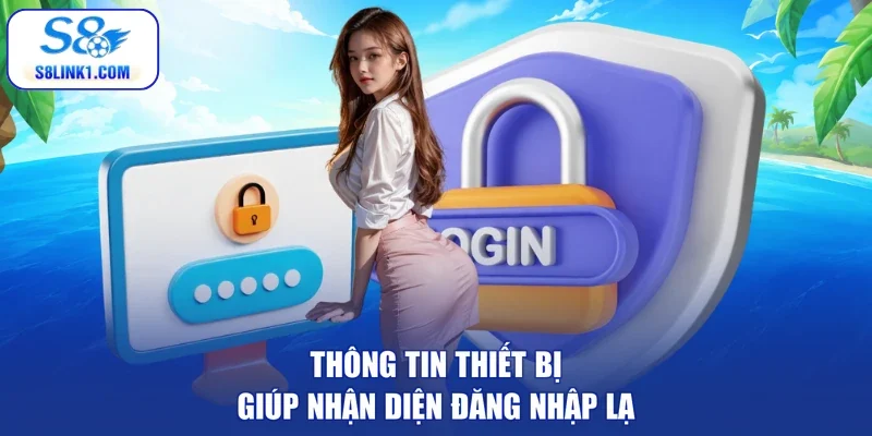 Thông tin thiết bị giúp nhận diện đăng nhập lạ